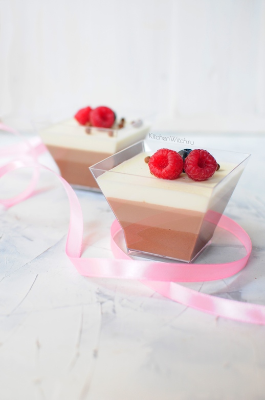 Муссовые трайфлы Три шоколада