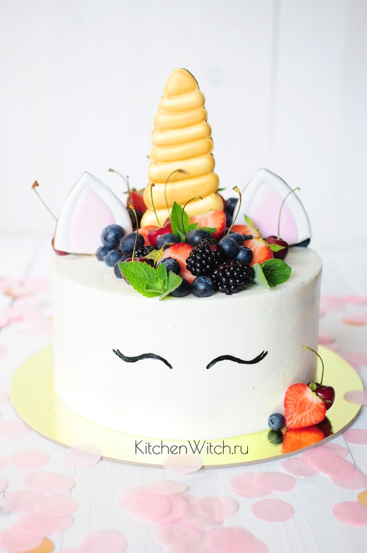 торт-единорог